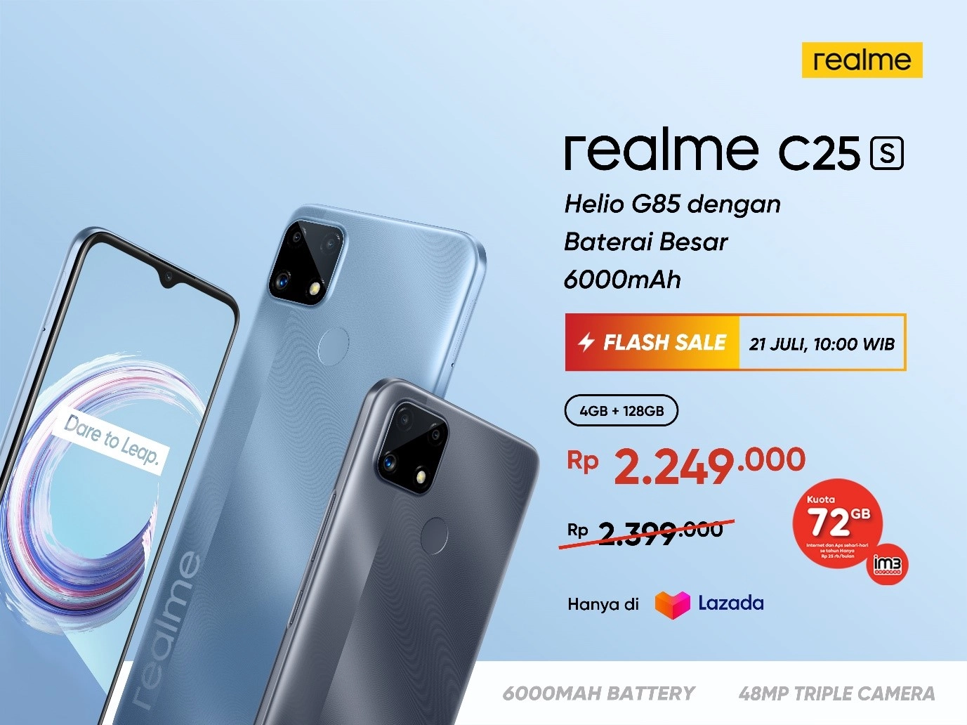 Spesifikasi Realme C25s