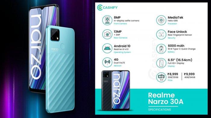 Spesifikasi Realme Narzo 30A